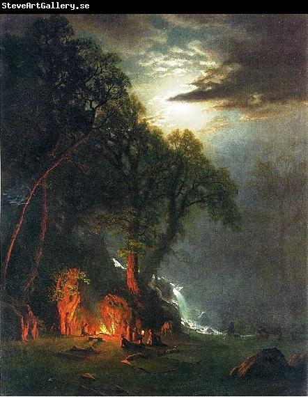 Albert Bierstadt Campfire Site, Yosemite